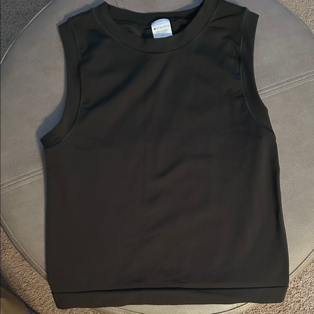 Athleta Black Sleeveless Top